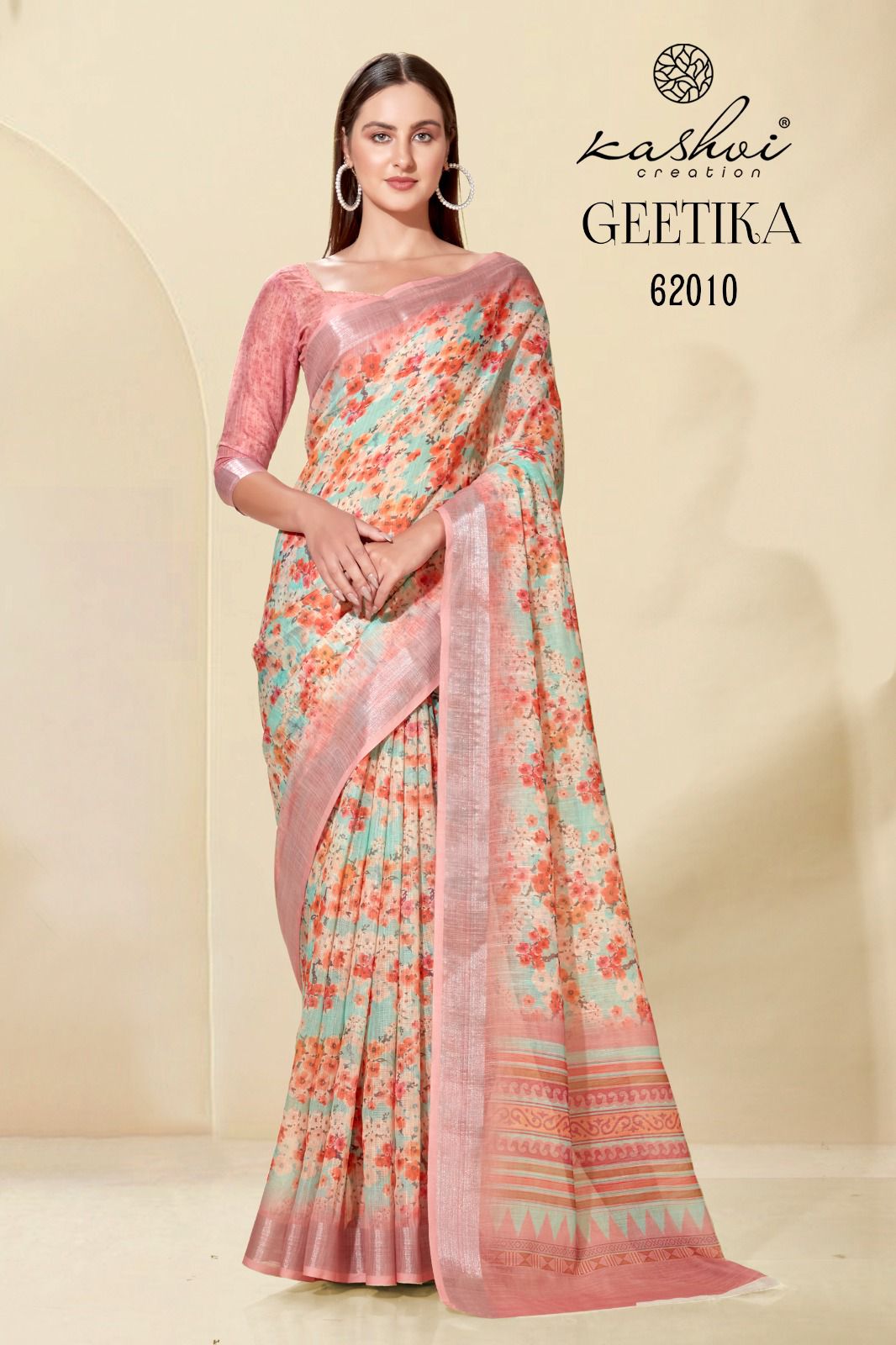 Kashvi Geetika By Lt 62001-62010 Printed Sarees Catalog